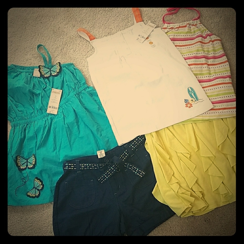 size 12 gymboree girls summer clothes